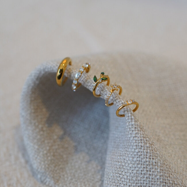 Jade Click Ring Titanium