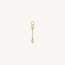 J&Co. Baguette Marquise Charm Gold Plated