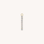 J&Co. Tennis Chain Pave Charm Gold Plated