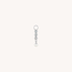 Trio CZ Pearl Charm Gold Plated