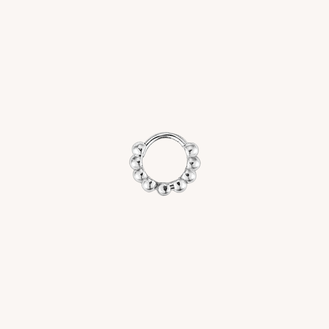 Bubble Click Ring 14K