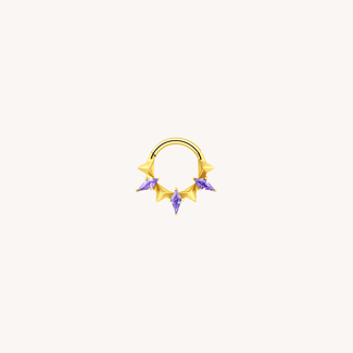 Dear Diary Everdeen Click Ring Titanium