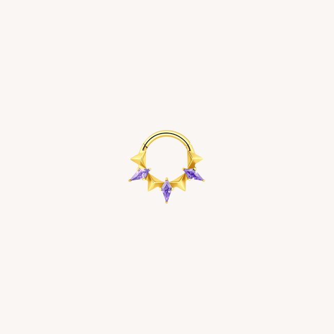 Everdeen Click Ring Titanium
