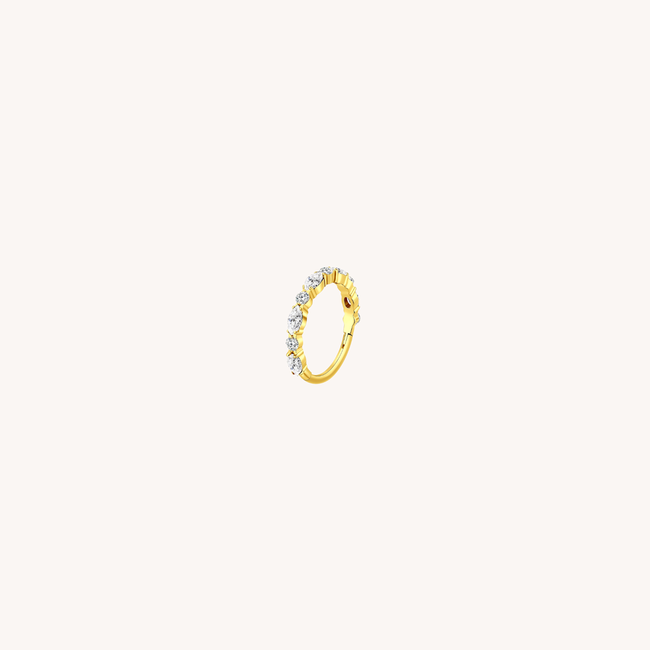 Too Messy Click Ring Titanium