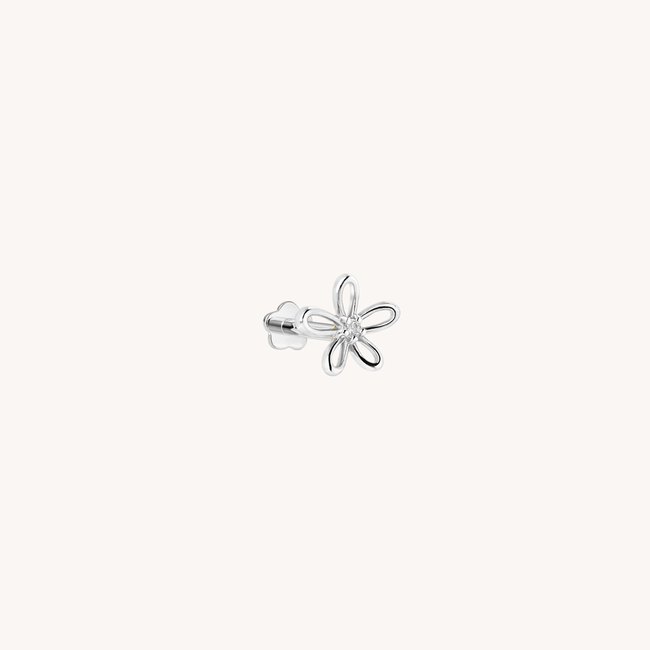 Floraison Halo Diamond Piercing 14K