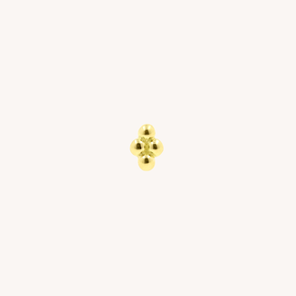 Dear Diary Four Dots Piercing 18K