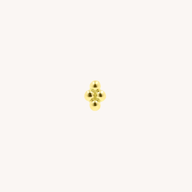 Four Dots Piercing 18K