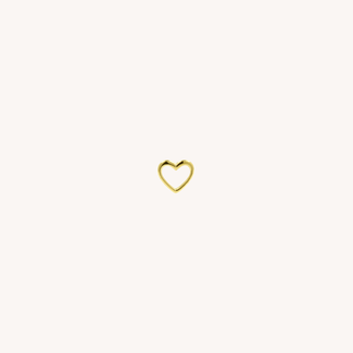Dear Diary Openhearted Piercing 18k