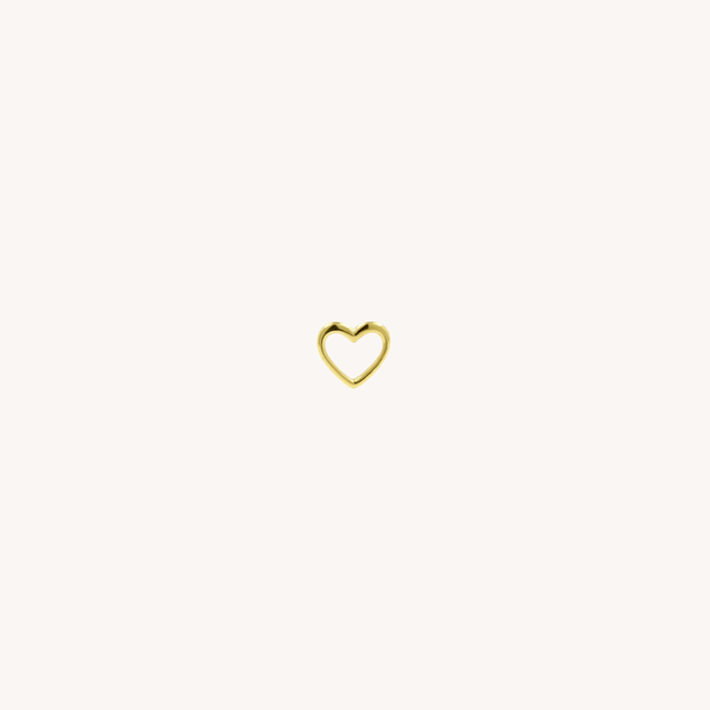 Openhearted Piercing 18k