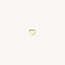 Openhearted Piercing 18k