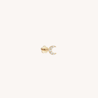 J&Co. Diamond Moon Piercing 14K
