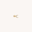 Diamond Moon Piercing 14K