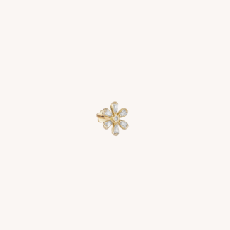 J&Co. Gardenia Flower Piercing 14K