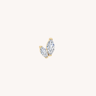 Dear Diary Twofold Piercing 14K