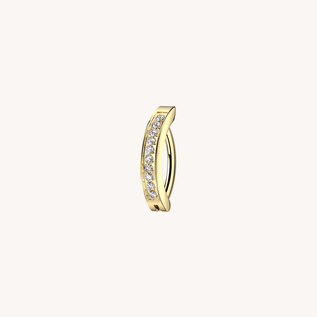 Veda Gem Click Ring Titanium