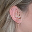 Diamond Moon Piercing 14K