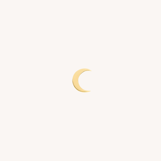 Dear Diary Golden Moon Piercing 14K