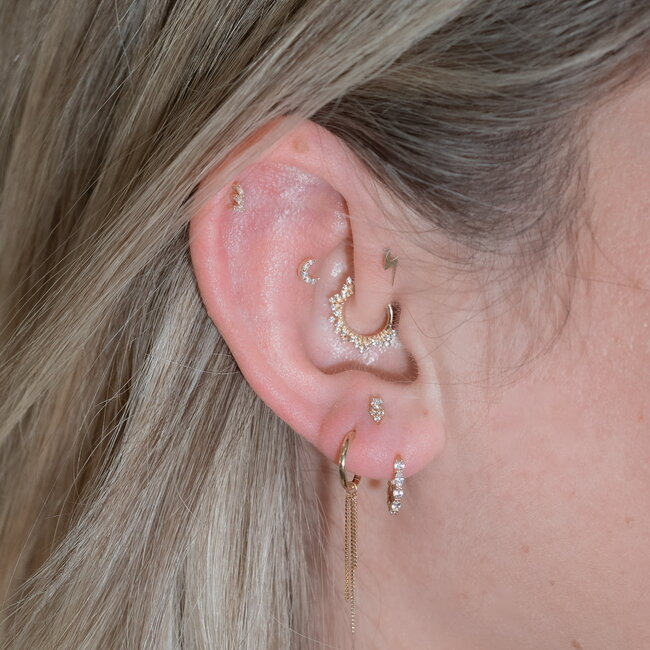 Storm Spark Piercing 14K
