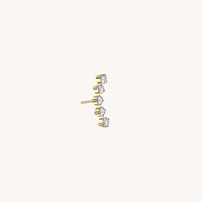 Stellar Arc Piercing Titanium