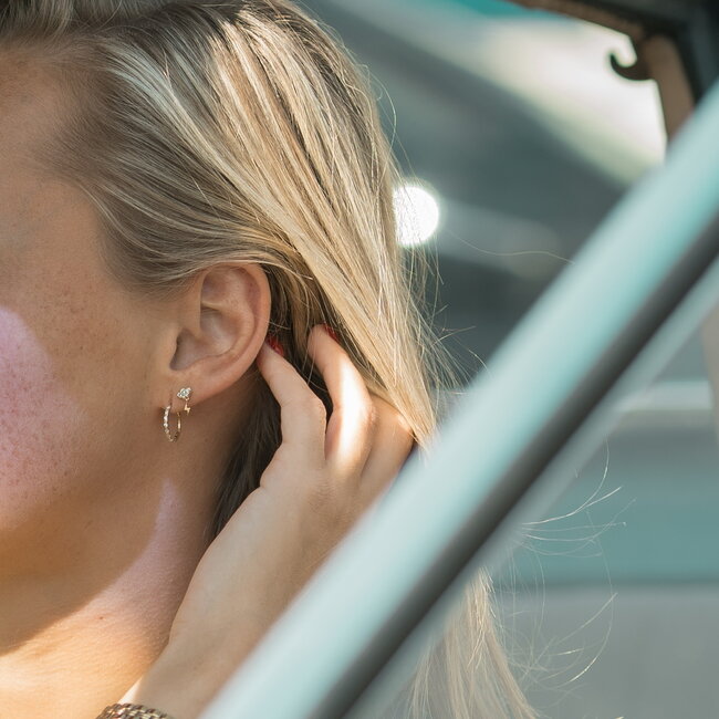 Cloudy Days Piercing 14K