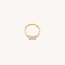 Baquette Click Ring 14K