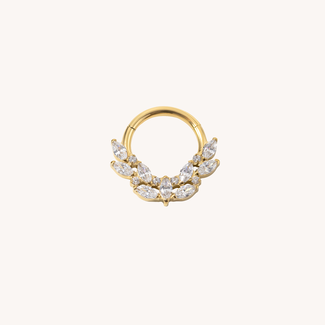 Dear Diary Showgirl Click Ring Titanium