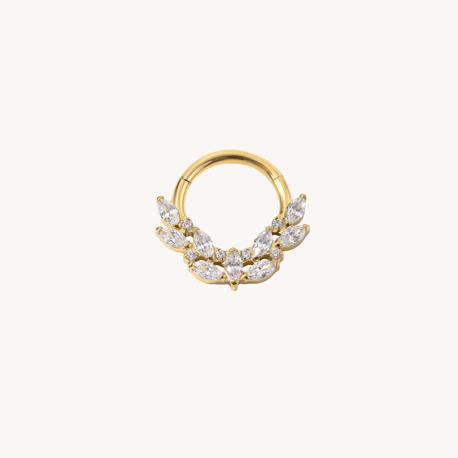 Showgirl Click Ring Titanium
