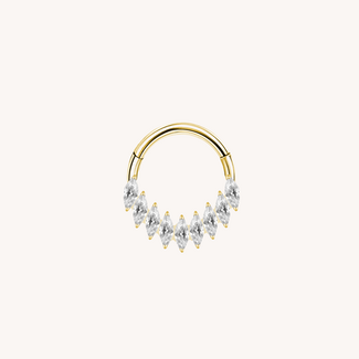 Dear Diary Bay Click Ring 14K