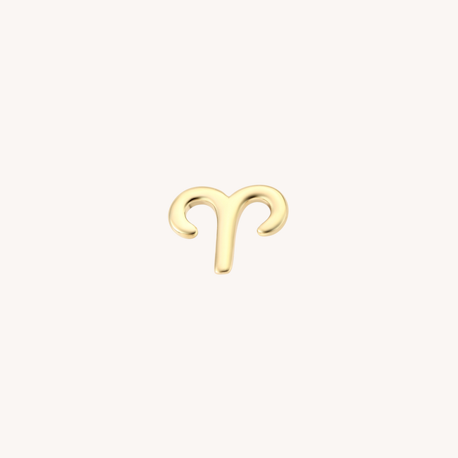 Horoscope piercing 14K