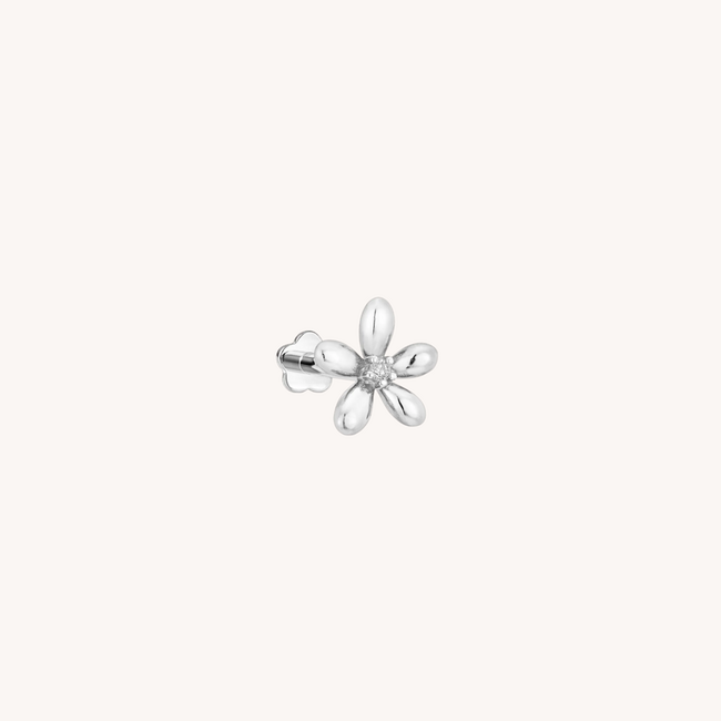 Diamond Floraison Piercing 14K