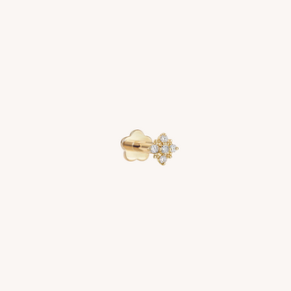 J&Co. Mini Flower Piercing 14K