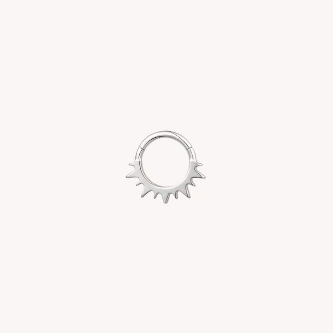 Sol Click Ring Titanium