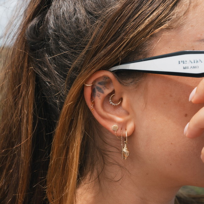 Ocean Eyes piercing 14K