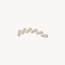 Dear Diary Baquette Curve Piercing Titanium