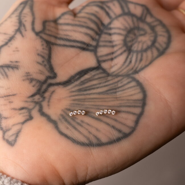 Stellar Arc Piercing Titanium