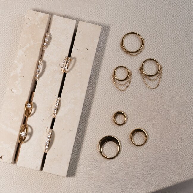 Unchained Click Ring Titanium