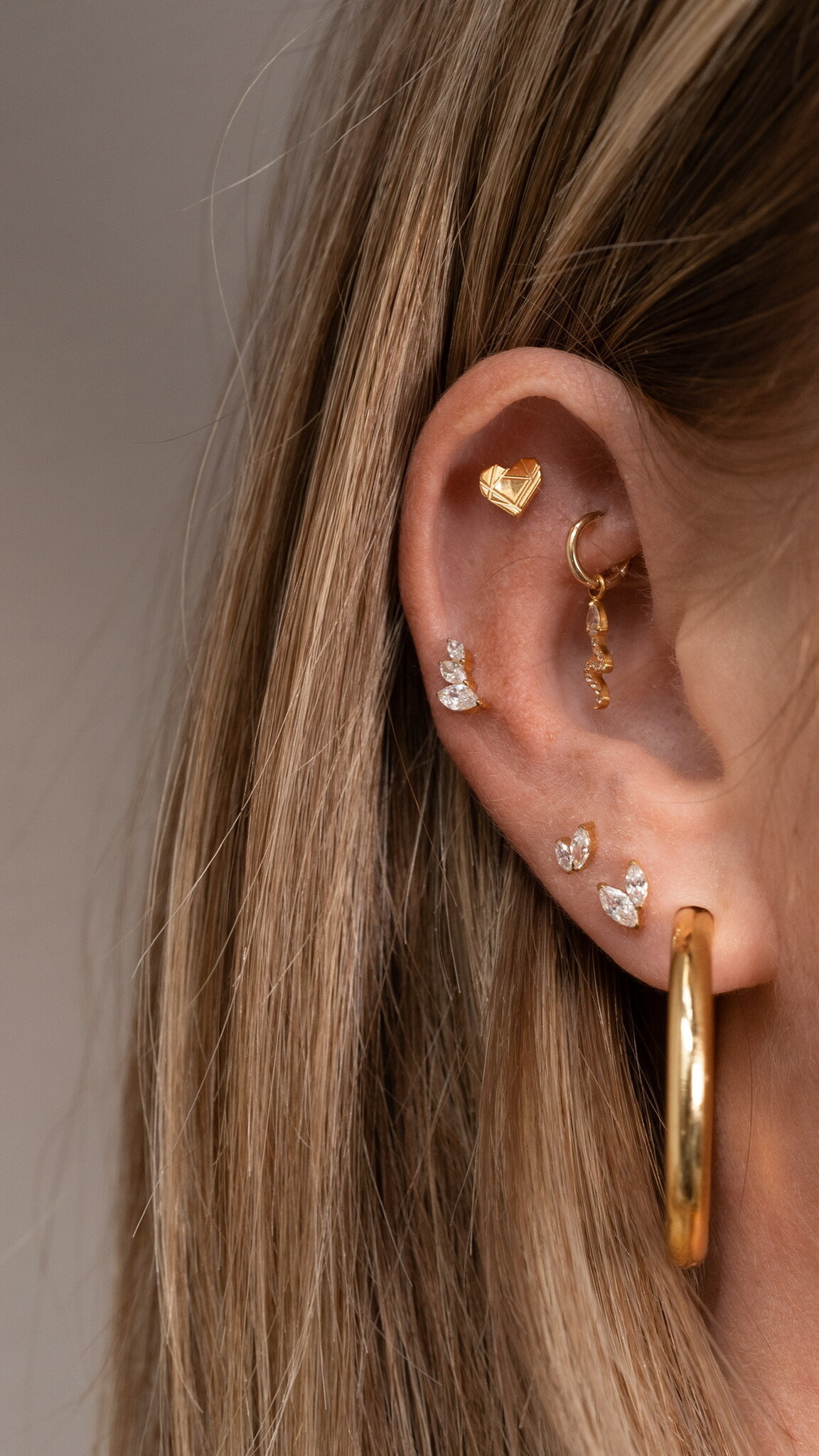 Dear Diary Tattoo | Fang & Loop Charm Titanium - Dear Diary Tattoo