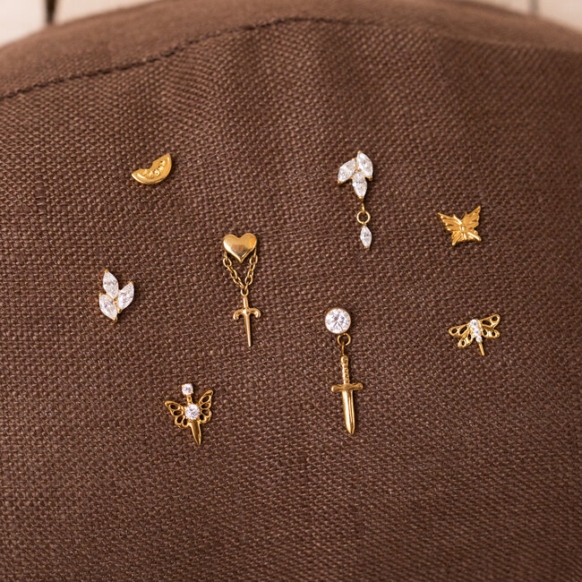 Monarch Majesty Piercing Titanium