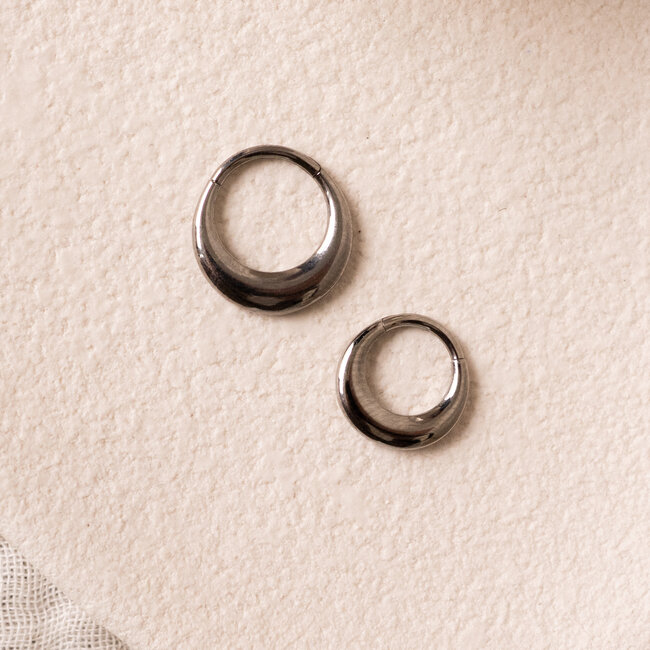 Hot Chunk Click Ring Titanium