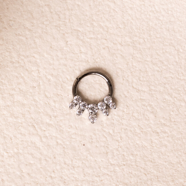 Echo Click Ring Titanium