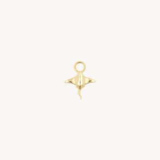 Dear Diary Manta Ray Charm Plated