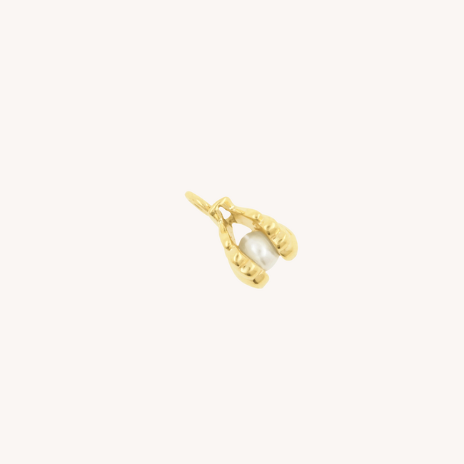 Oyster Charm Plated
