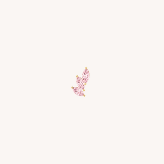 Threefold Piercing Pink 14K