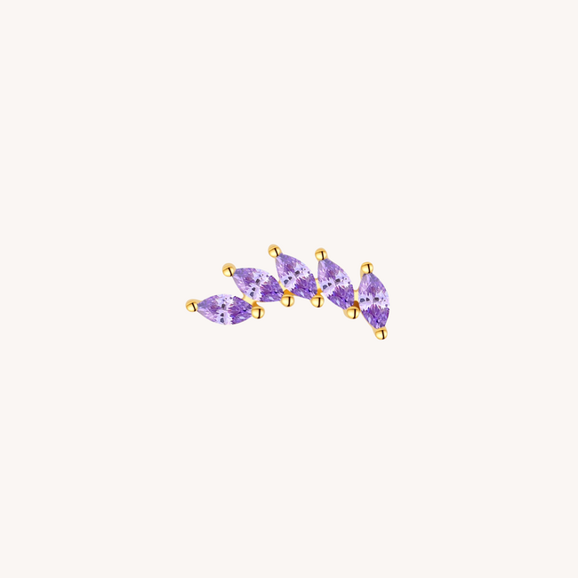 Fangirl Purple Piercing 14K