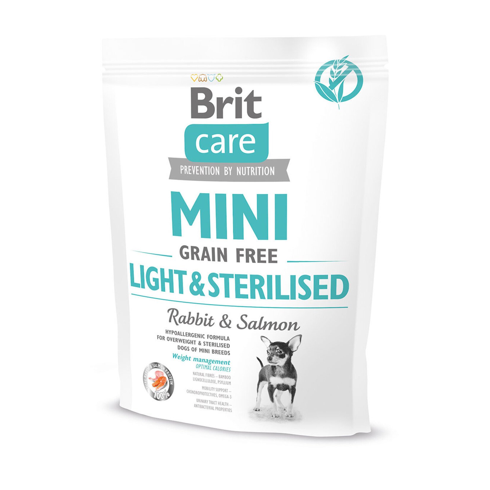 Brit BritCare - Mini - Grain Free, Light & Sterilised 2kg