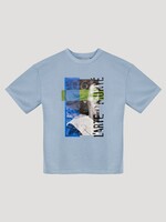 Munyé Origins MUNYÉ Tee L'Arte Light Blue