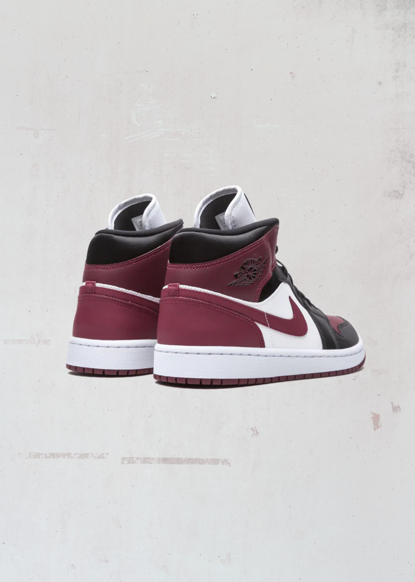 Nike Air Jordan 1 Mid SE Black Dark Beetroot (W)