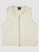 BLURRY BLURRY Arabesque Quilted Vest
