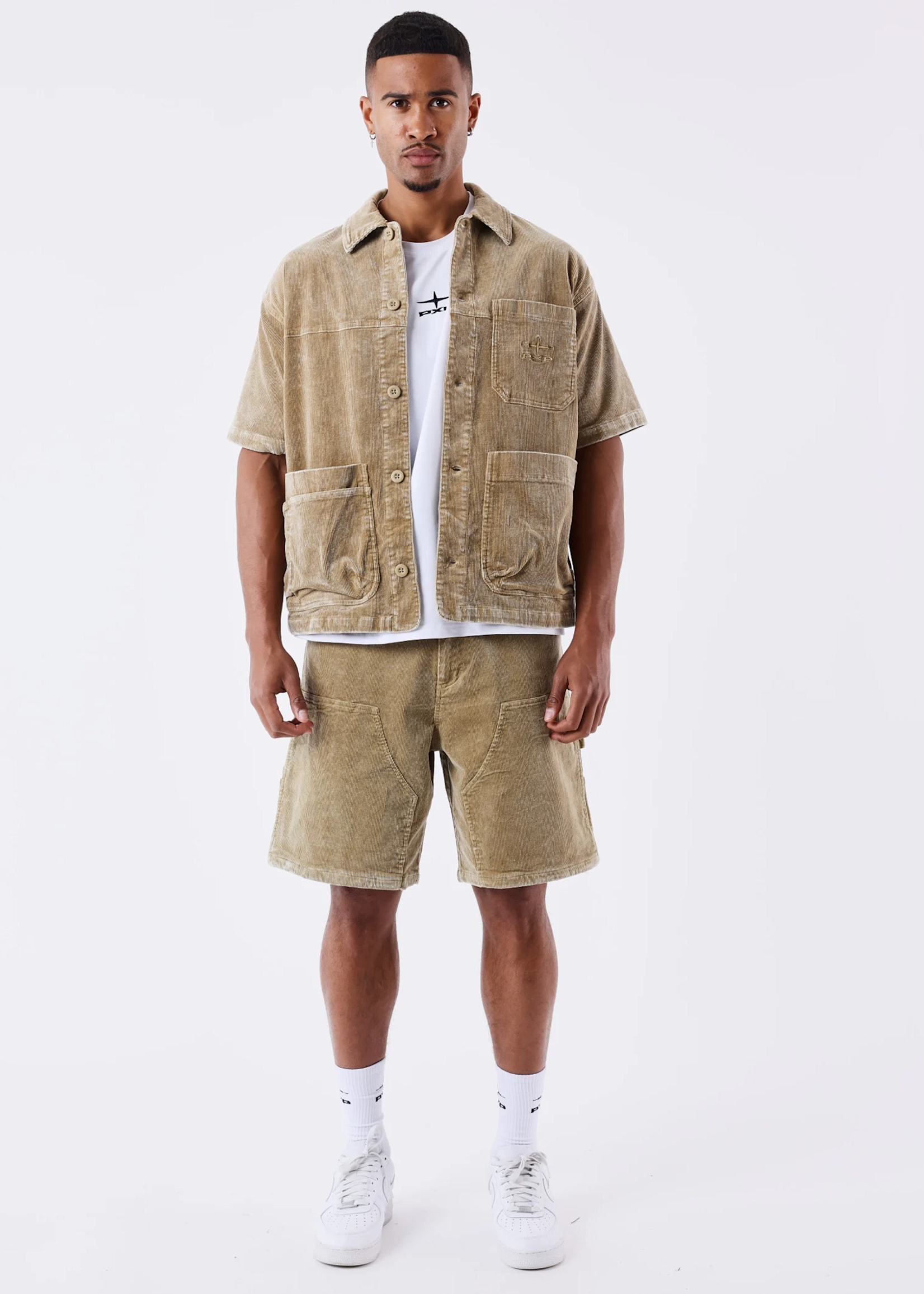 ProjectXParis ProjectxParis Fluweel Corduroy Short Beige