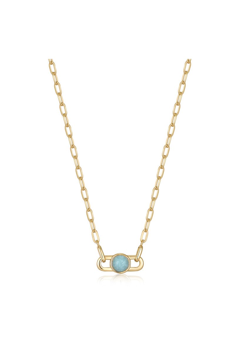 Orb Amazonite Link Necklace